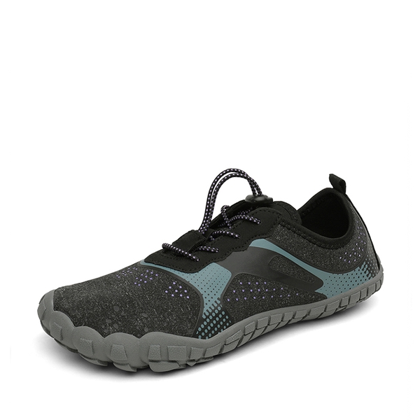 Women Water Shoes for Beach, Lake & More - BLACK GREY PURPLE -  0
